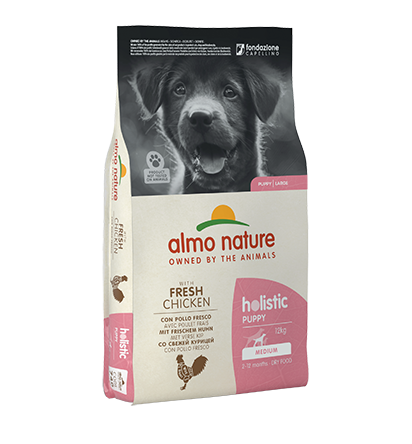 Almo Nature Holistic Maintenance Medium Puppy con Pollo 12 kg - Giardango