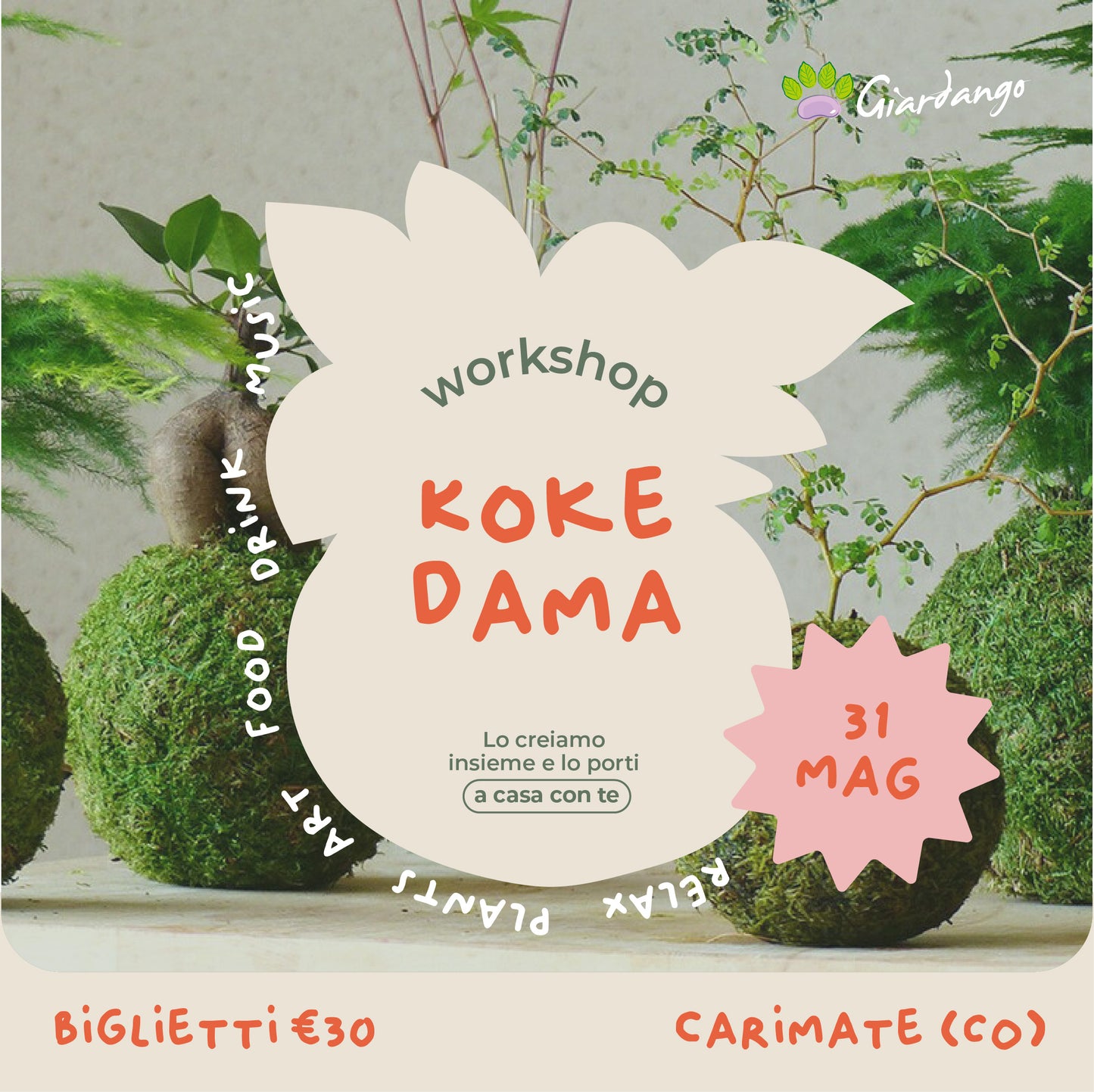Workshop Kokedama