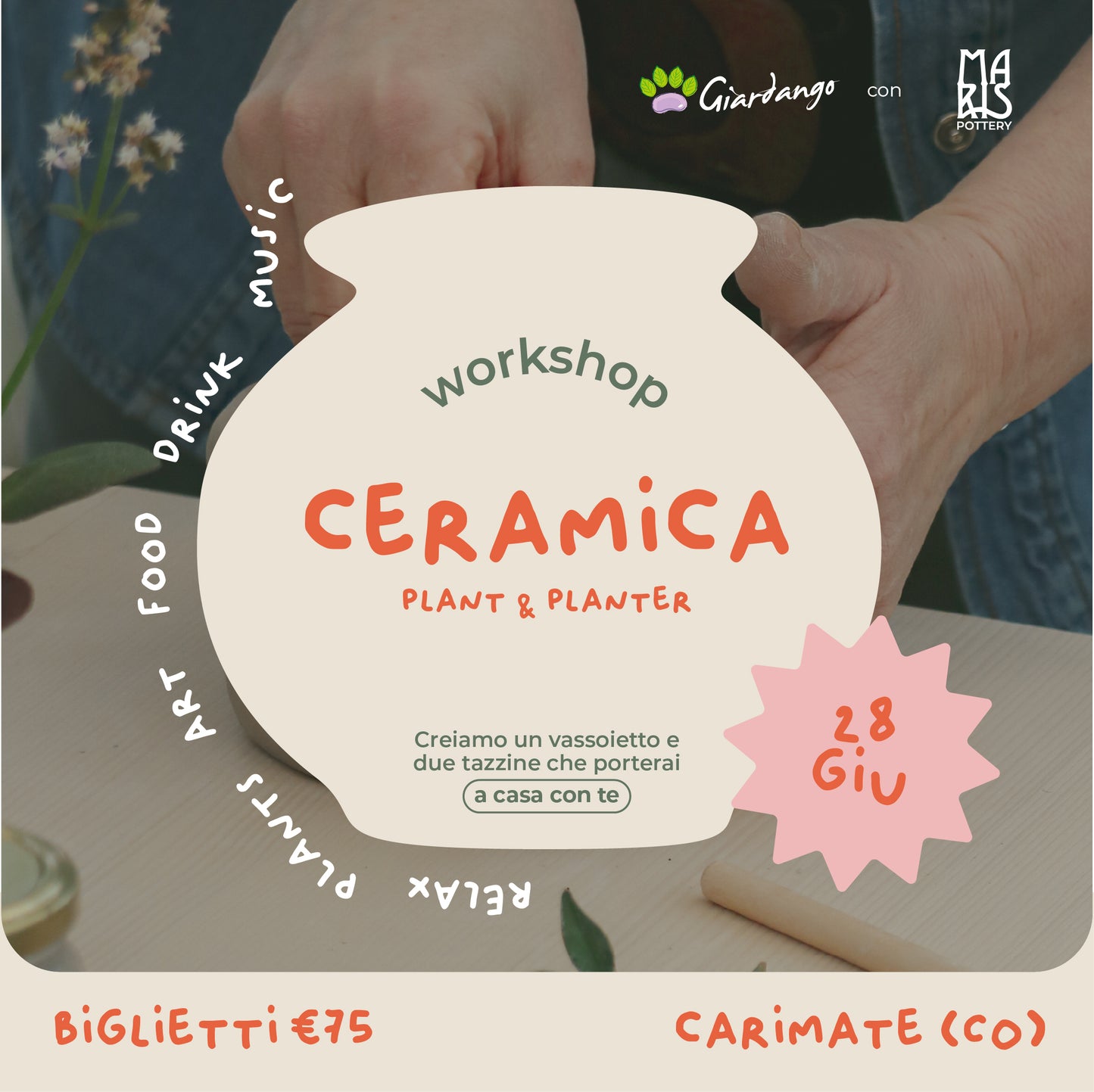 Workshop Ceramica Plant & Planter