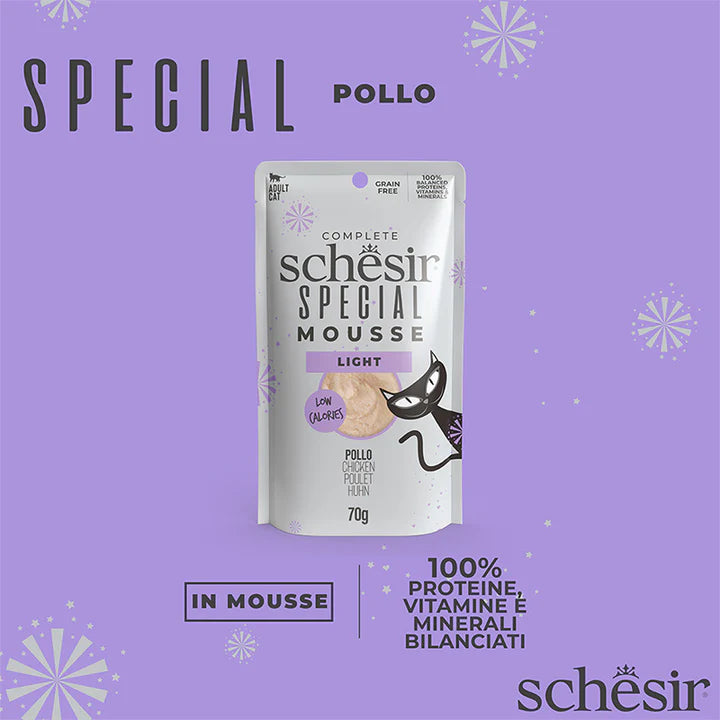 Schesir Special Light pollo in mousse 70g