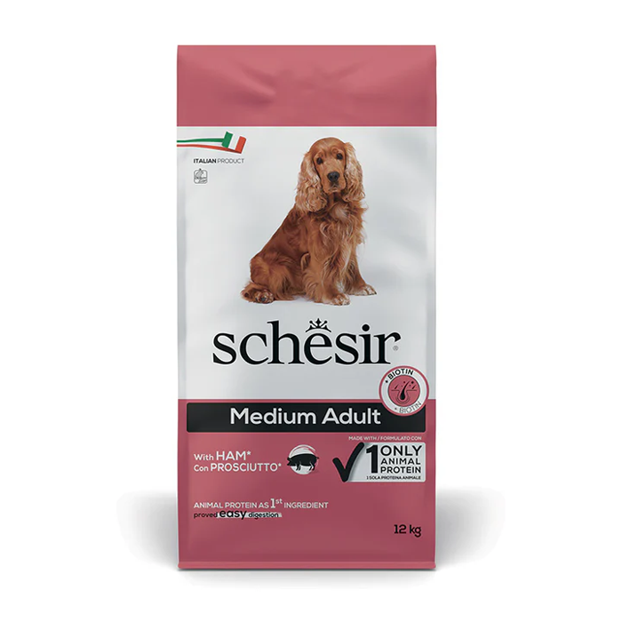 Schesir Medium Adult con Prosciutto - Giardango