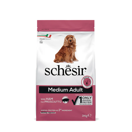 Schesir Medium Adult con Prosciutto - Giardango