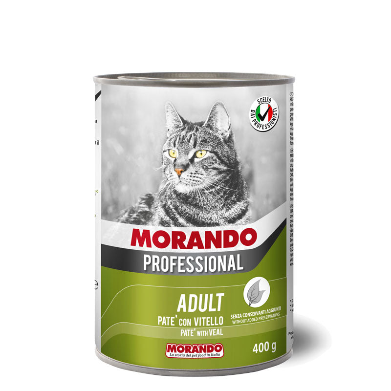 Morando Professional Cat Adult Paté con vitello 400 g