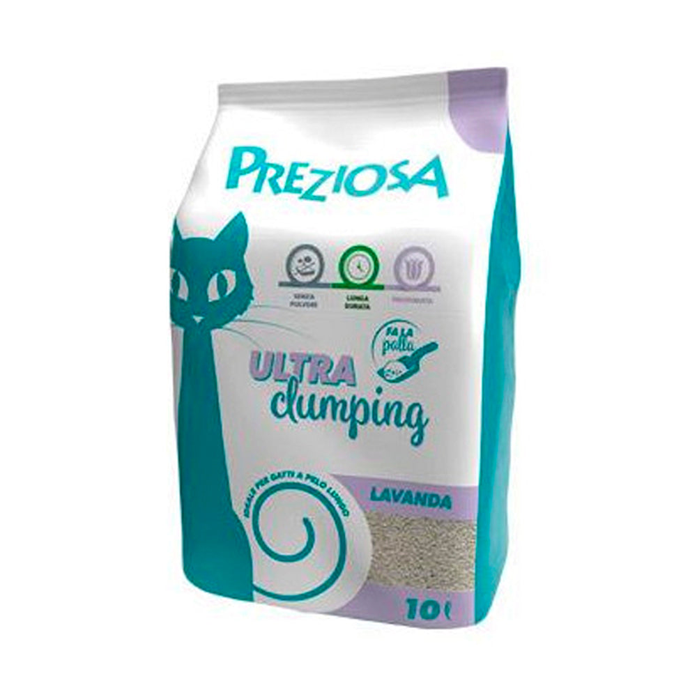 Lettiera Ultra clumping Preziosa 10 lt