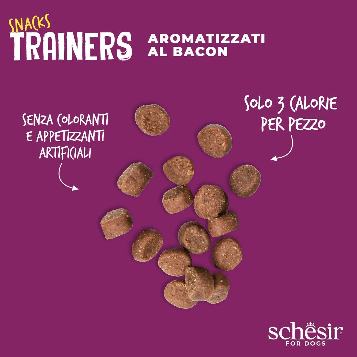 Schesir Snack Training Bacon