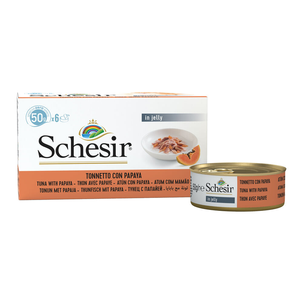 Schesir Cat Tonnetto con Papaya 6 x 50 g