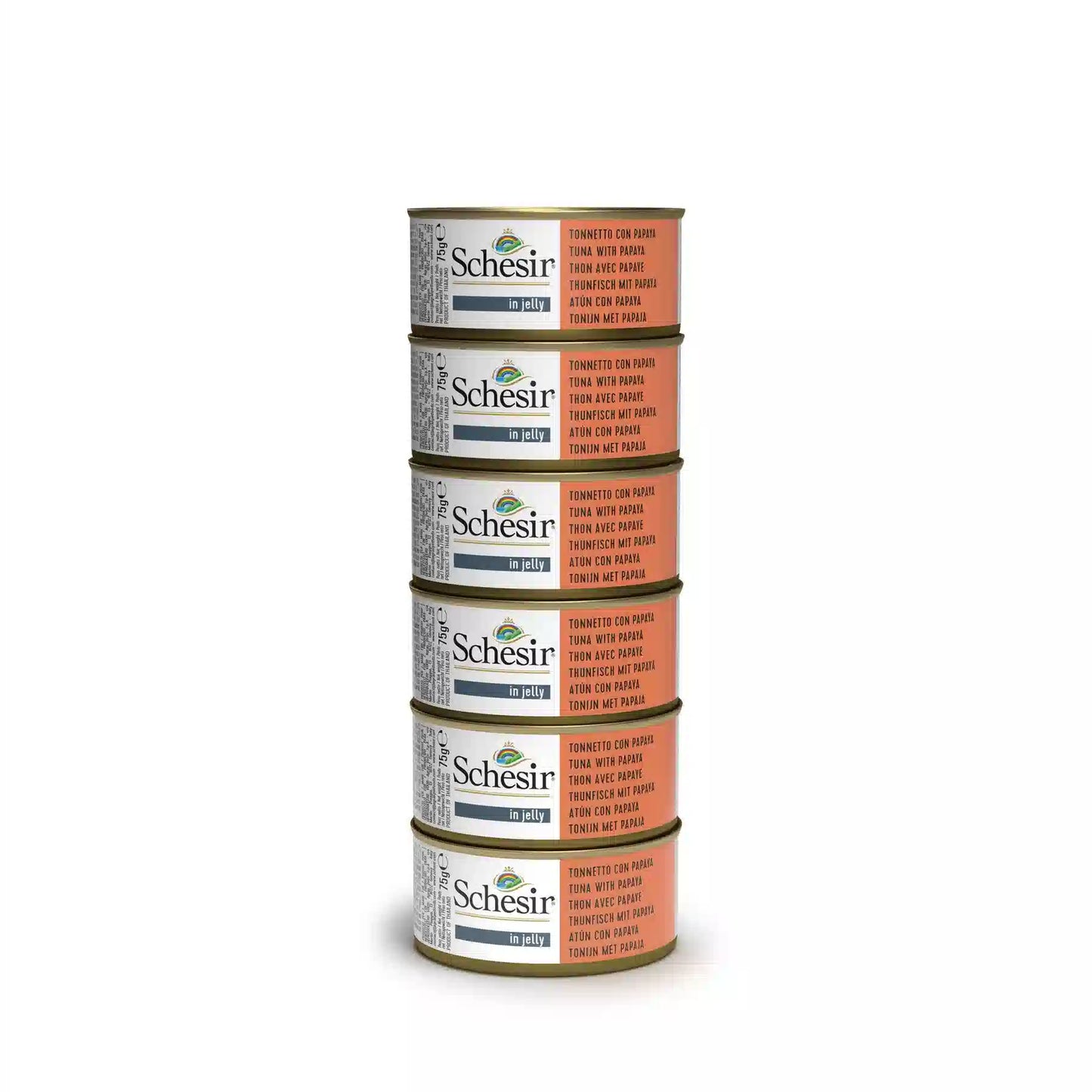 Schesir Cat Tonnetto con Papaya 6 x 50 g