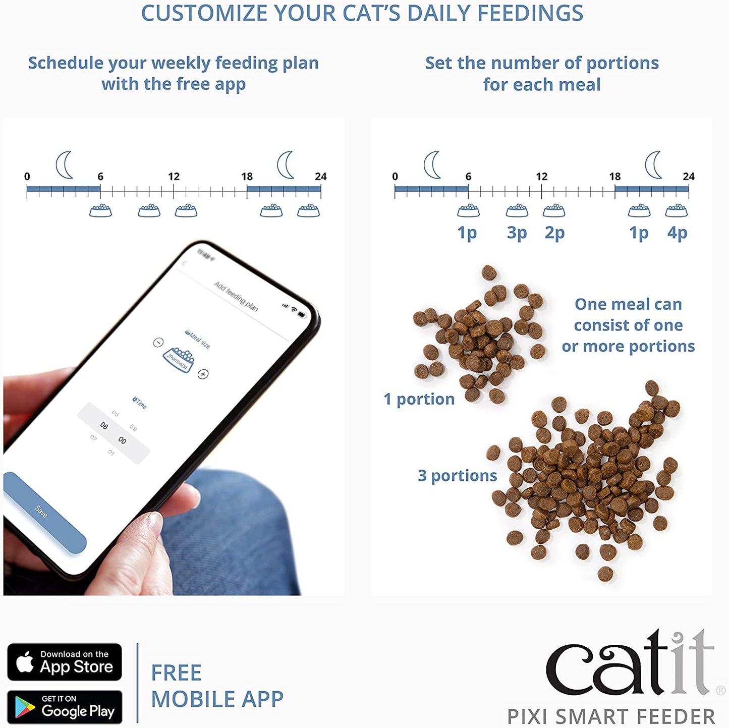 Distributore Catit Pixi Smart Feeder 1.2 kg