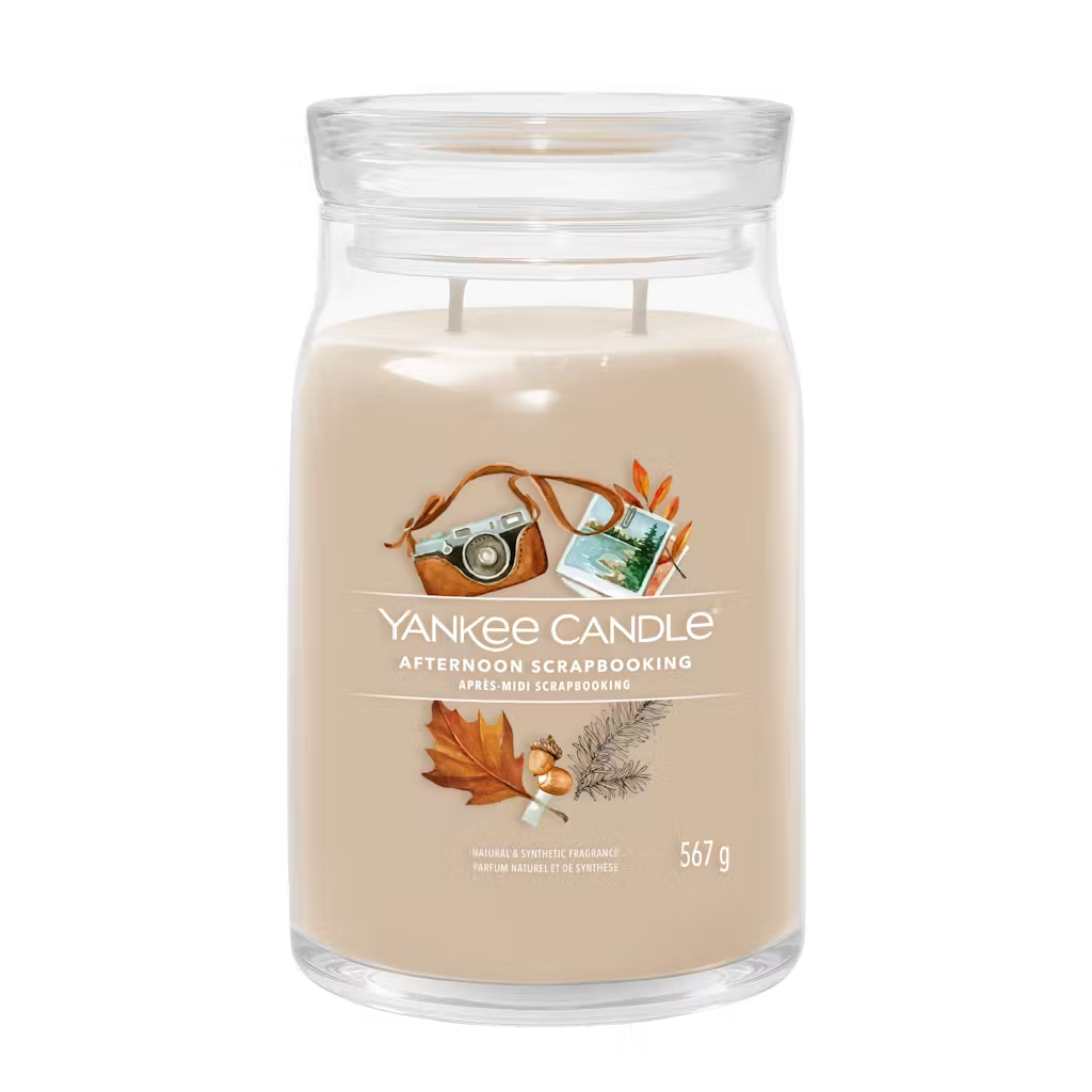 Yankee Candle Afternoon Scrapbooking