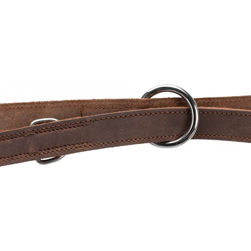 Guinzaglio Rustic in cuoio marrone Trixie