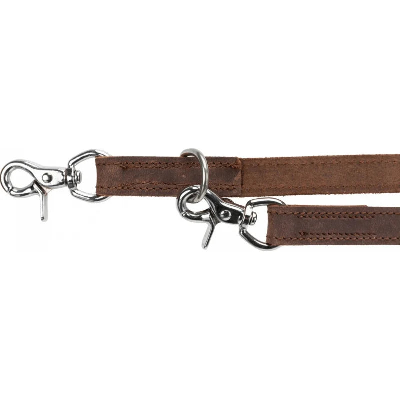 Guinzaglio Rustic in cuoio marrone Trixie