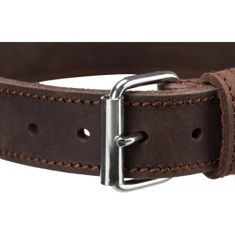 Collare Rustic “Heartbeat” marrone scuro Trixie
