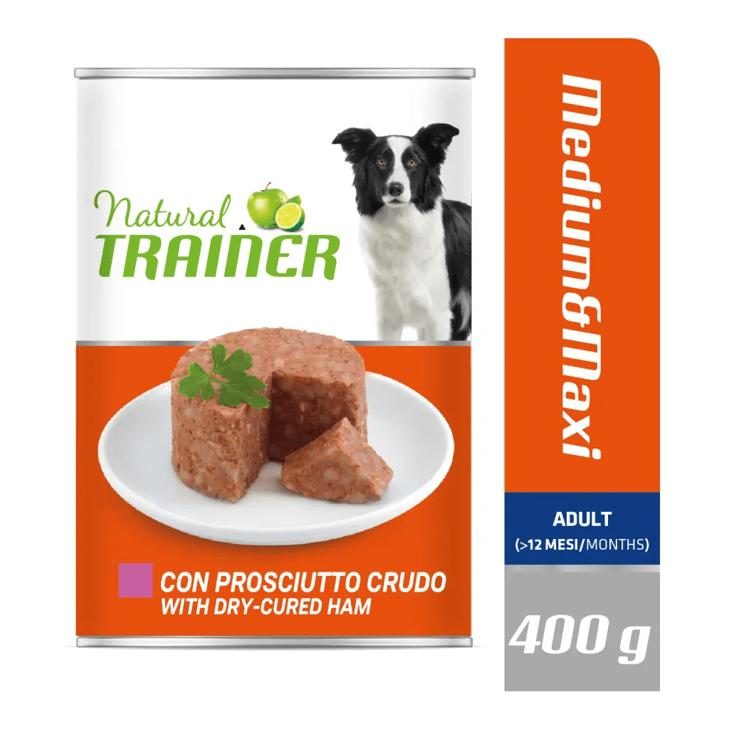 Natural Trainer Medium/Maxi Adult con Prosciutto Crudo Wet - Giardango