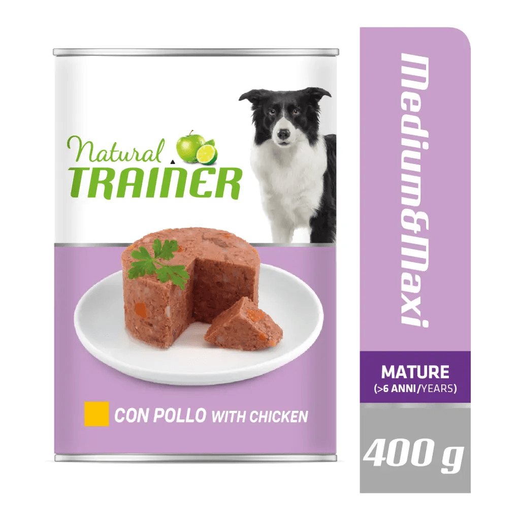 Natural Trainer Medium/Maxi Mature con Pollo Wet - Giardango