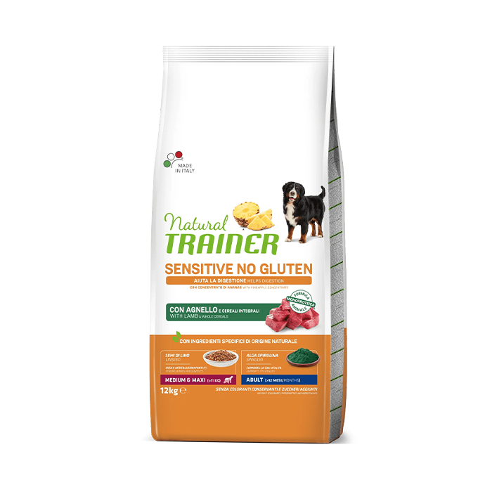 Natural Trainer Sensitive Medium/Maxi Adult con Agnello - Giardango