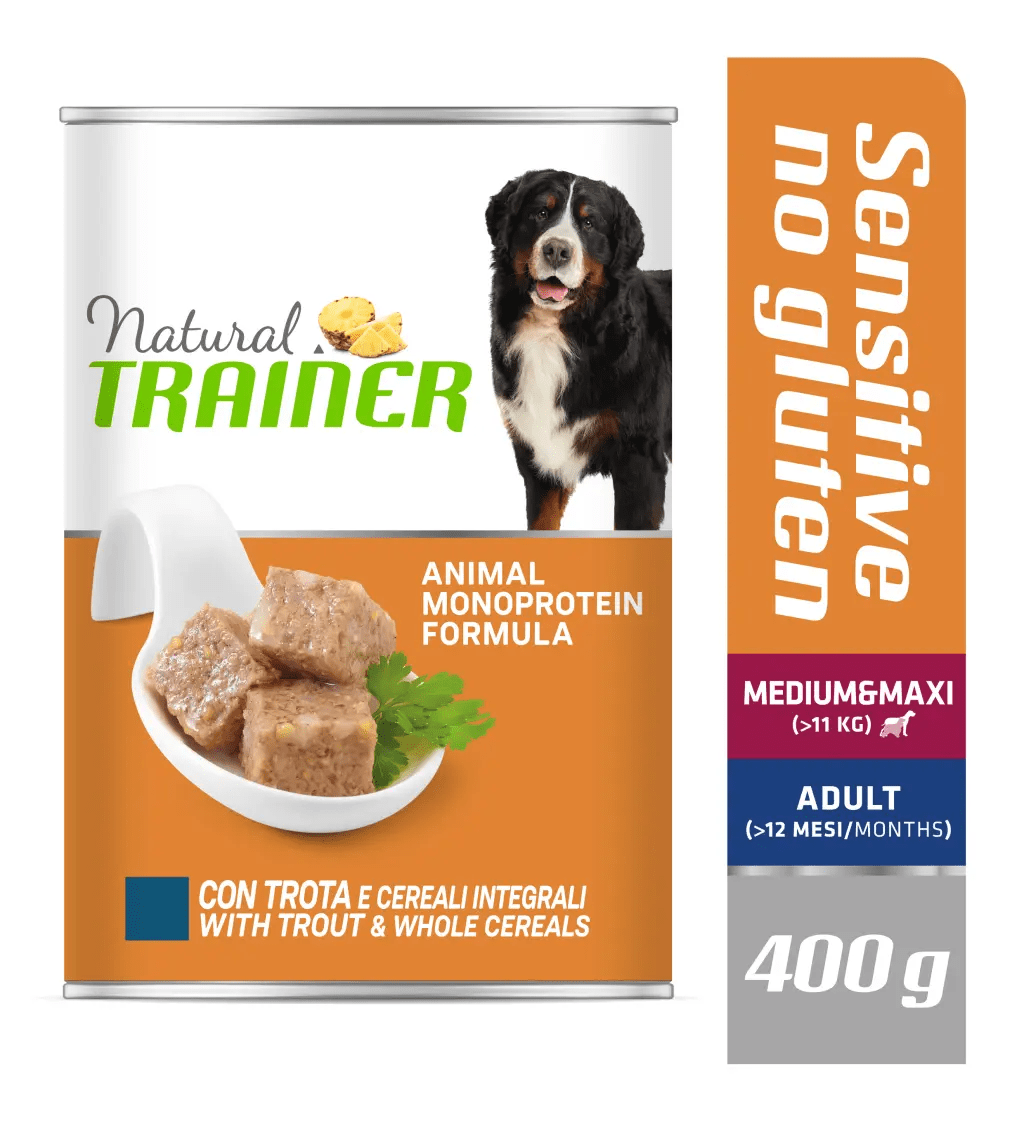 Natural Trainer Sensitive Medium/Maxi Adult con Trota Wet - Giardango