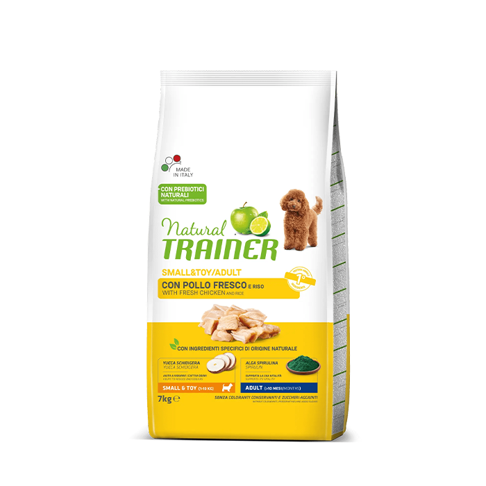 Natural Trainer Small/Toy Adult con Pollo - Giardango