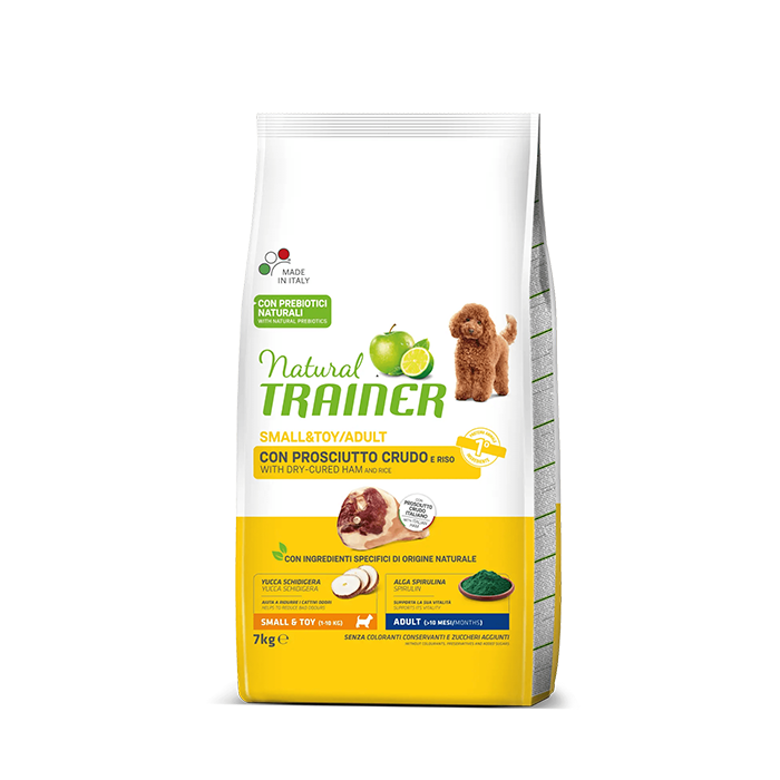 Natural Trainer Small/Toy Adult con Prosciutto Crudo - Giardango