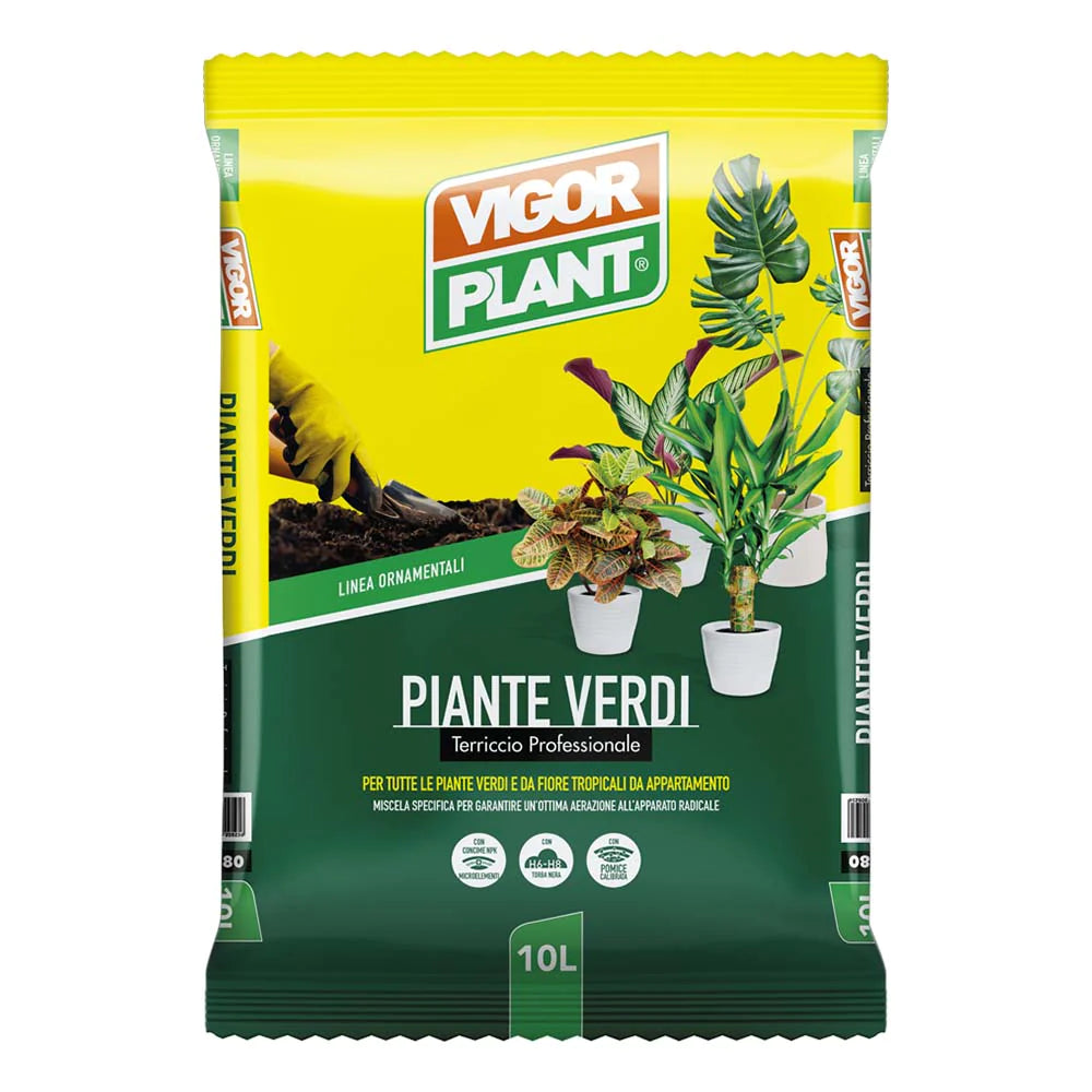 Terriccio per piante verdi Vigorplant