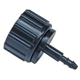 Attacco Rubinetto per Tubicino diametro 4 mm con Innesto Filettato 3/4" Femmina