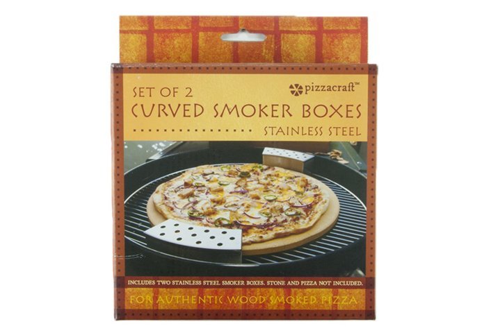 Box per Affumicazione Curvo in Acciaio Set da 2 pezzi - Giardango