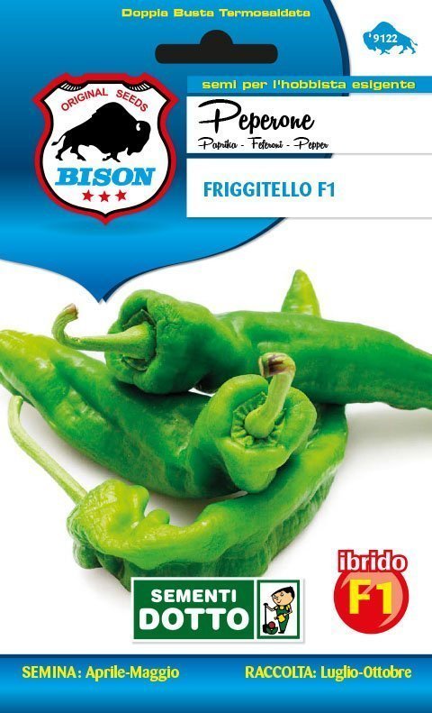 Peperone Friggitello F1 Ibrido