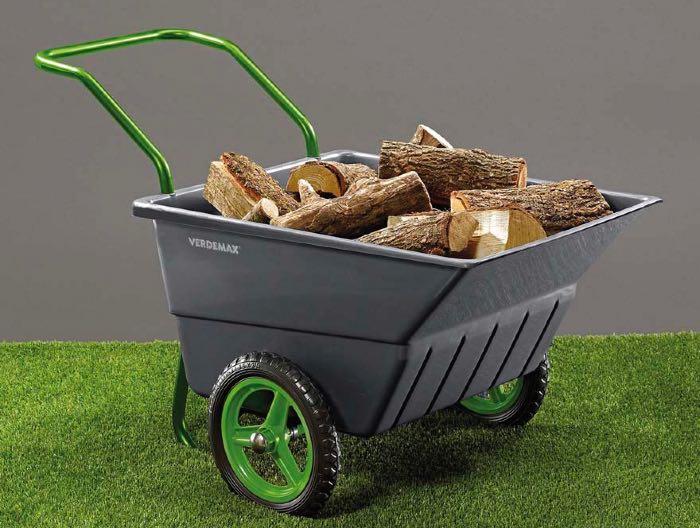 Carriola Rettangolare da Giardino Multiuso Verdemax