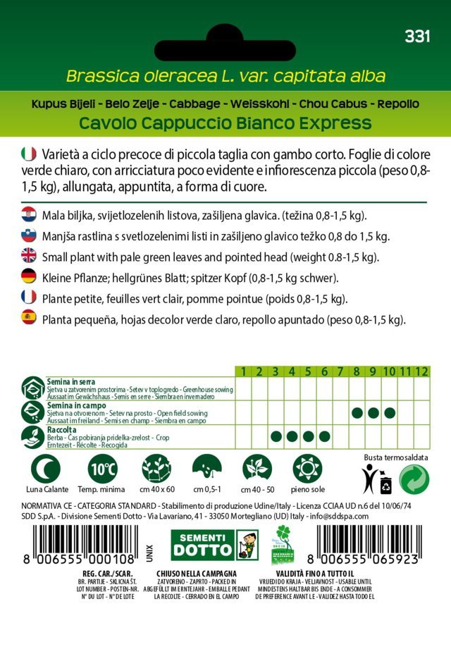 Cavolo Cappuccio Bianco Express