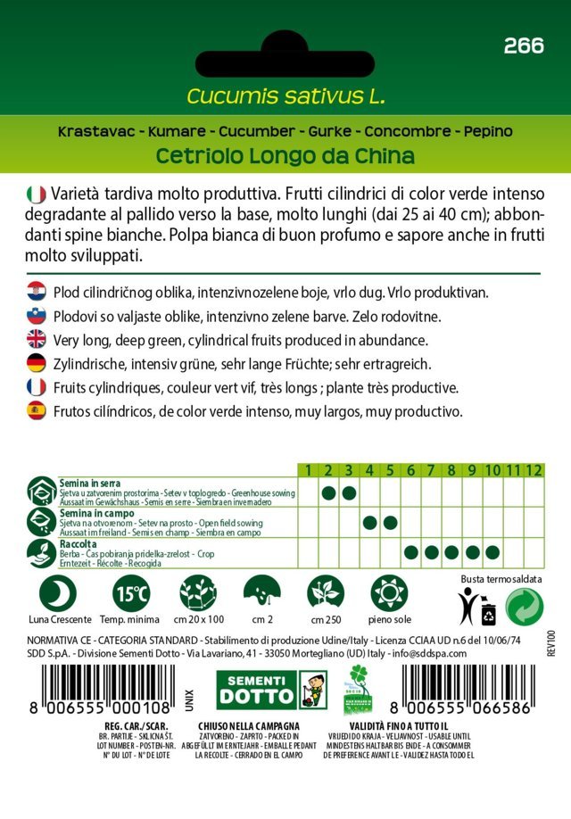 Cetriolo Longo da China
