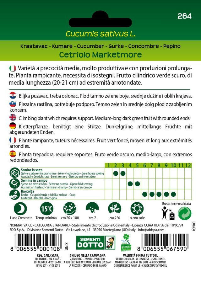 Cetriolo Marketmore