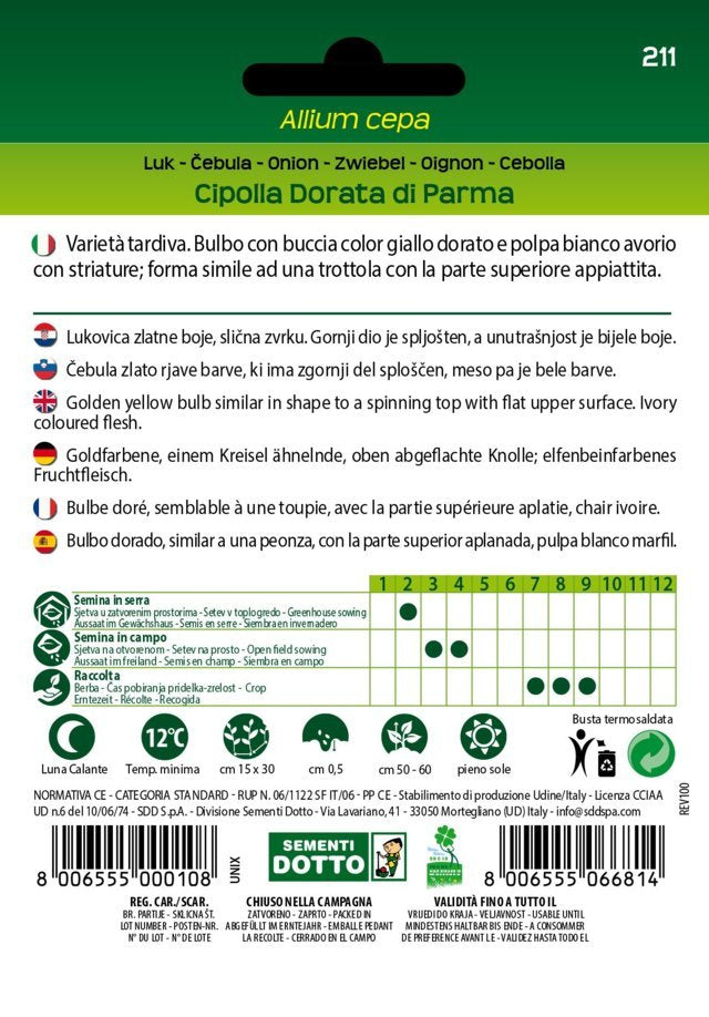 Cipolla Dorata di Parma - Giardango