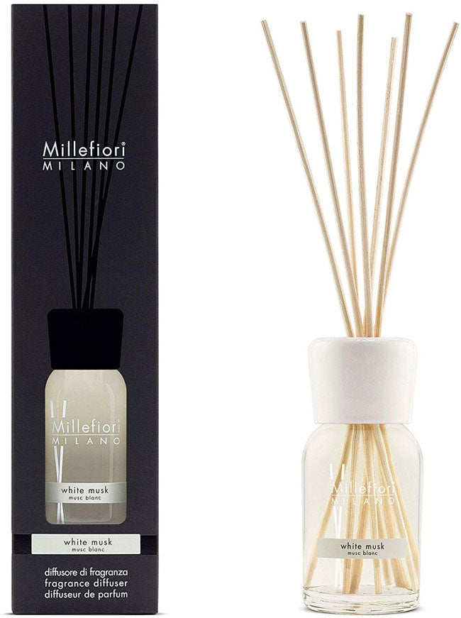 Diffusore a Bastoncini 250 ml Muschio Bianco - Giardango