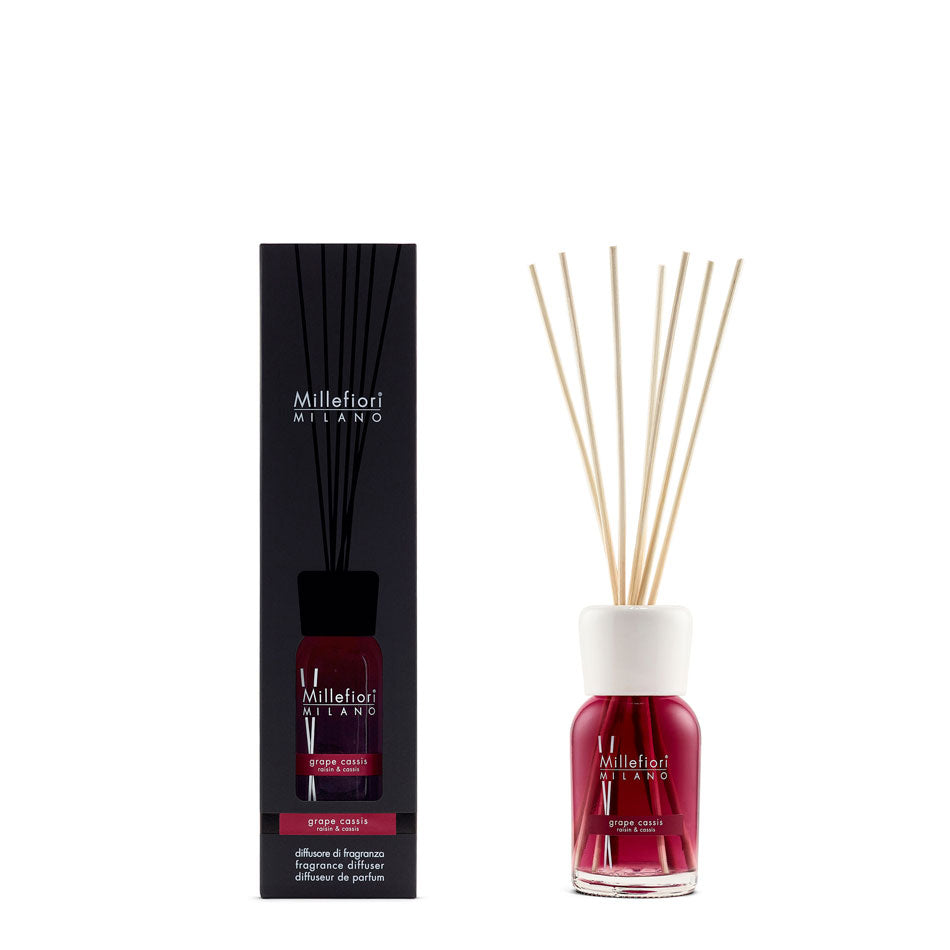 Diffusore a Bastoncini 100 ml Grape Cassis - Giardango