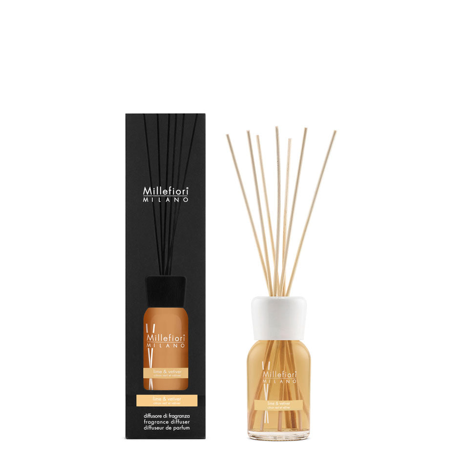 Diffusore a Bastoncini 100 ml Lime & Vetiver - Giardango