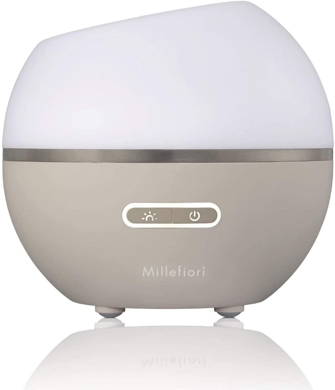 Diffusore ad Ultrasuoni Hydro Mezza Sfera Bianco & Tortora - Giardango