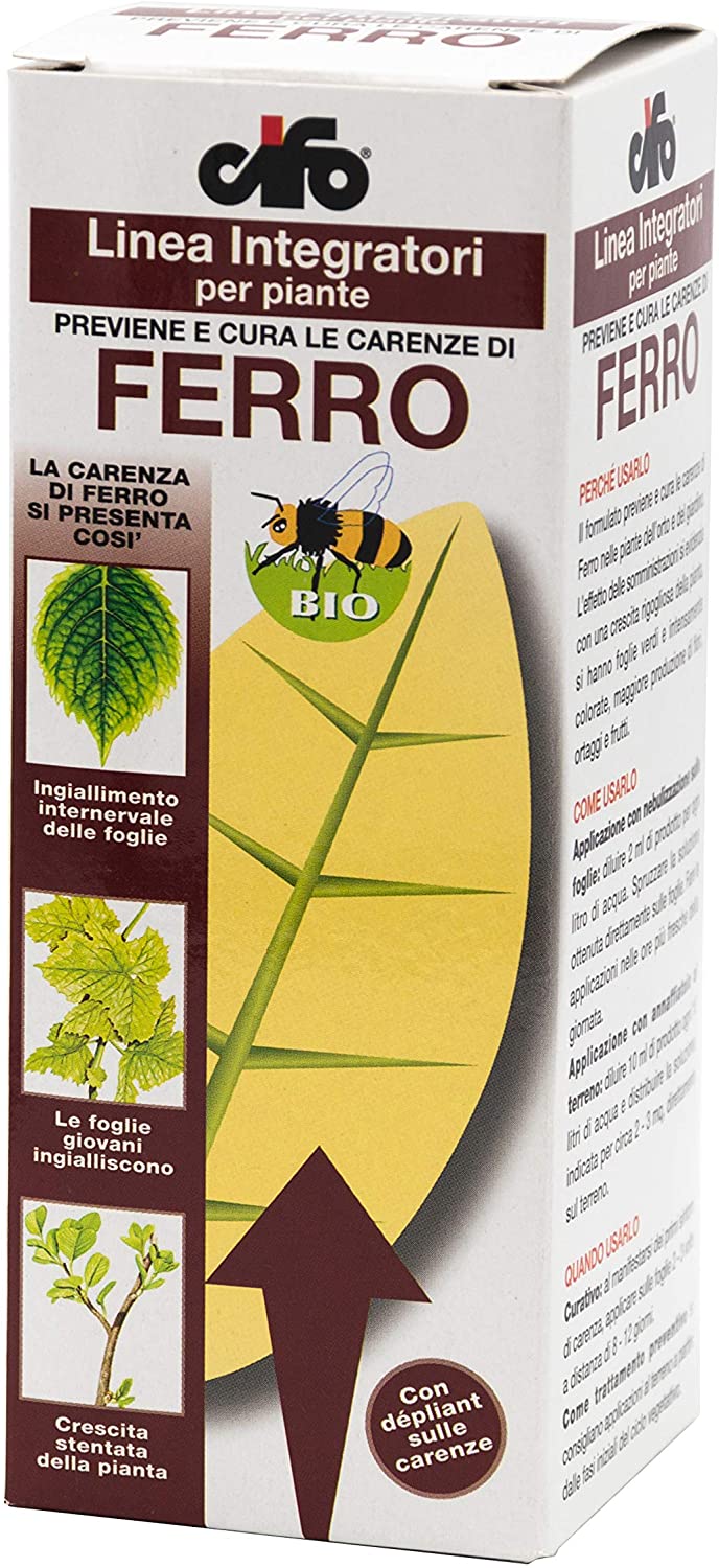 Cifo Ferro Liquido Per Piante - Integratore Anticingolamento 100 Ml - Foto 3