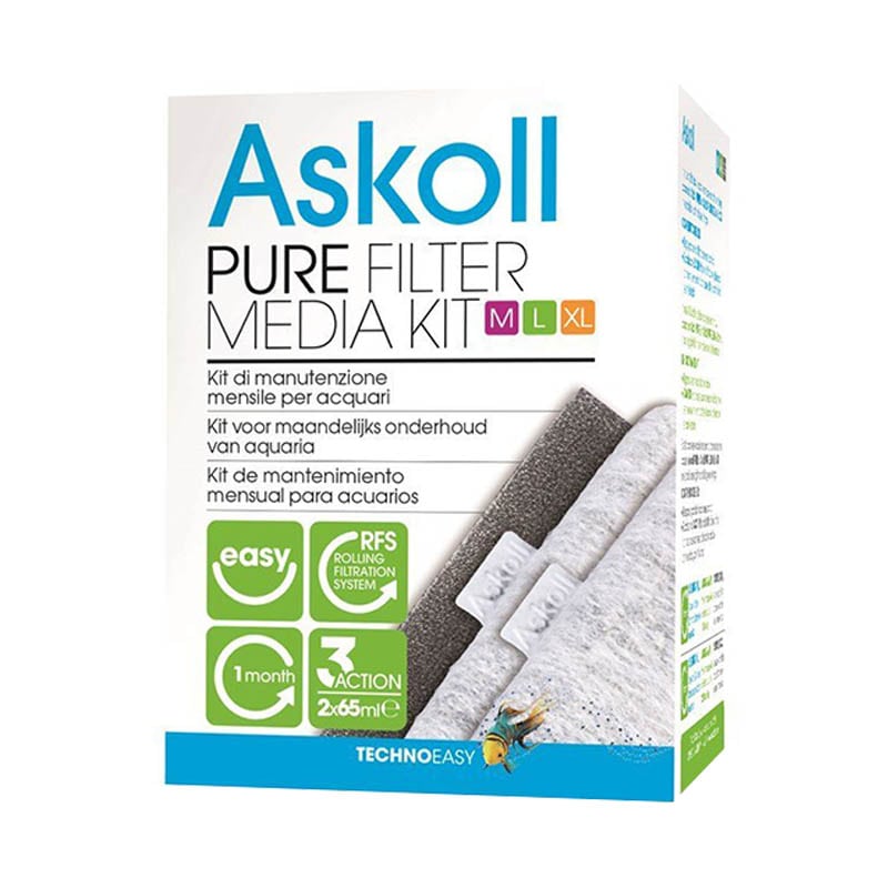 Askoll Filter Media Kit per Acquari M/L/XL