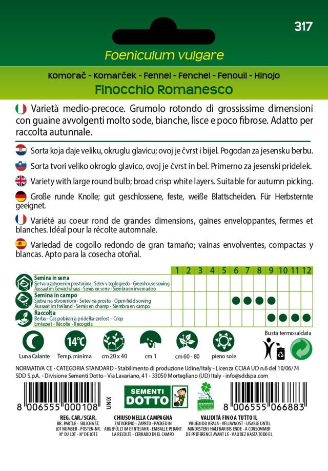 Finocchio Romanesco - Giardango