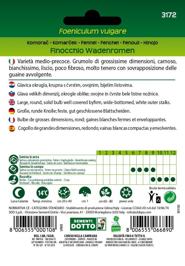 Finocchio Wadenromen - Giardango