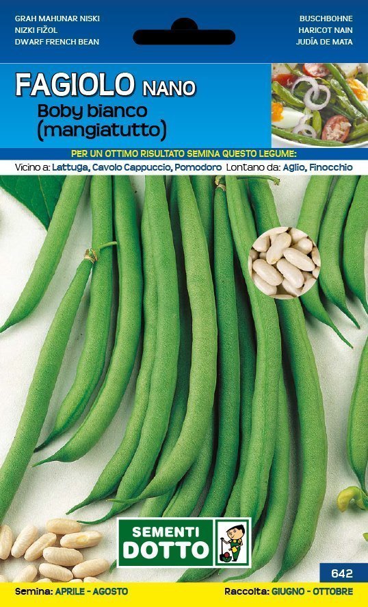 Fagiolo Boby Bianco Nano