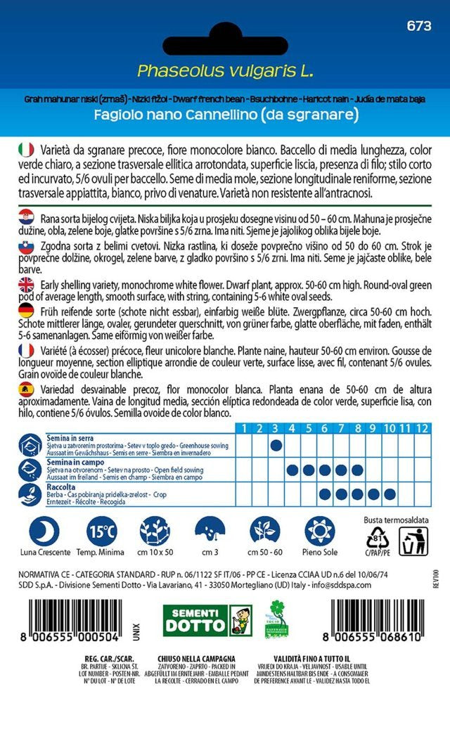 Fagiolo Cannellino Nano