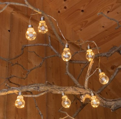 Lampadine a Catena con Effetto Flashing ad Energia Solare