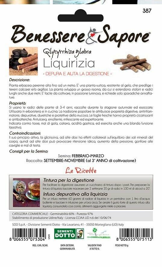 Liquirizia - Giardango