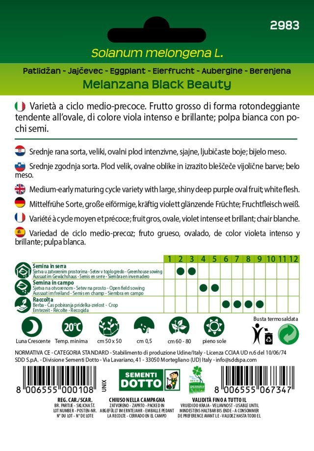 Melanzana Black Beauty
