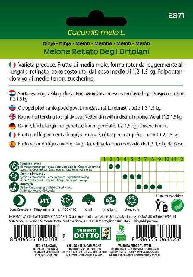 Melone Retato degli Ortolani