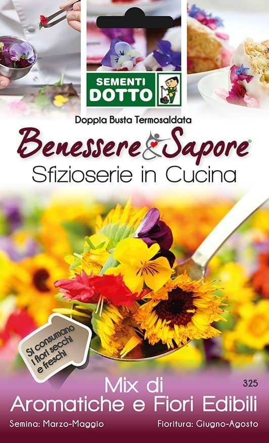 Mix Aromatiche e Fiori Edibili - Giardango