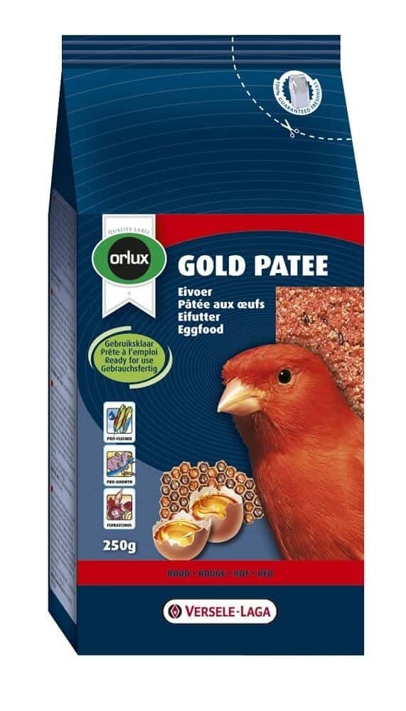 Orlux Gold Pate' per Canarini Rosso 250 g - Giardango