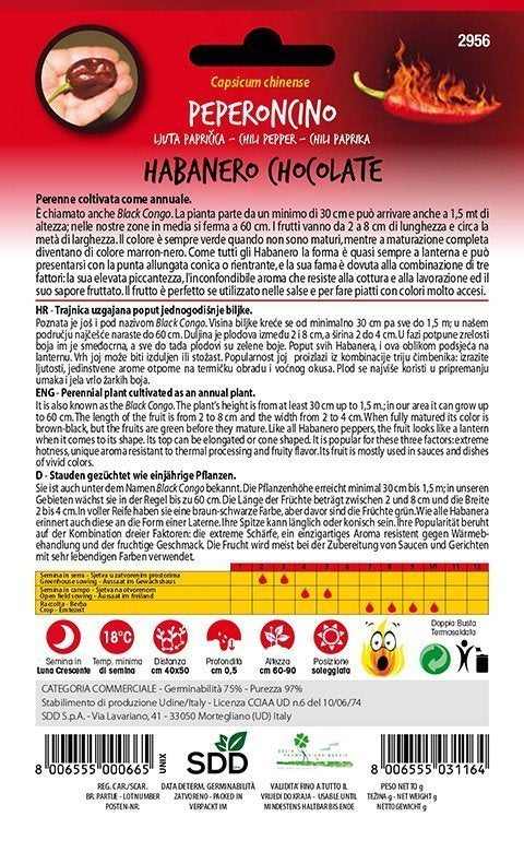Peperoncino Habanero Chocolate