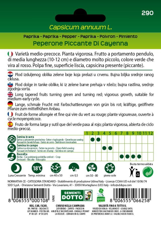 Peperone Piccante di Cayenna