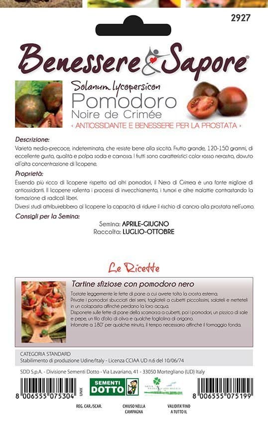 Pomodoro Noire de Crimee - Giardango